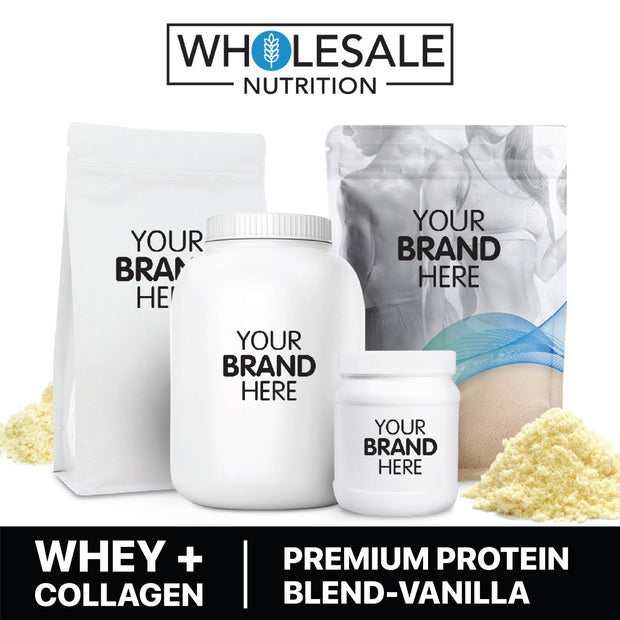 WHEY + COLLAGEN - BODY & SKIN WHEY BLEND - VANILLA